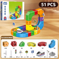 Magnetic Train Track Toy