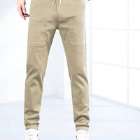 Men's High Stretch Cargo Pants with Pockets