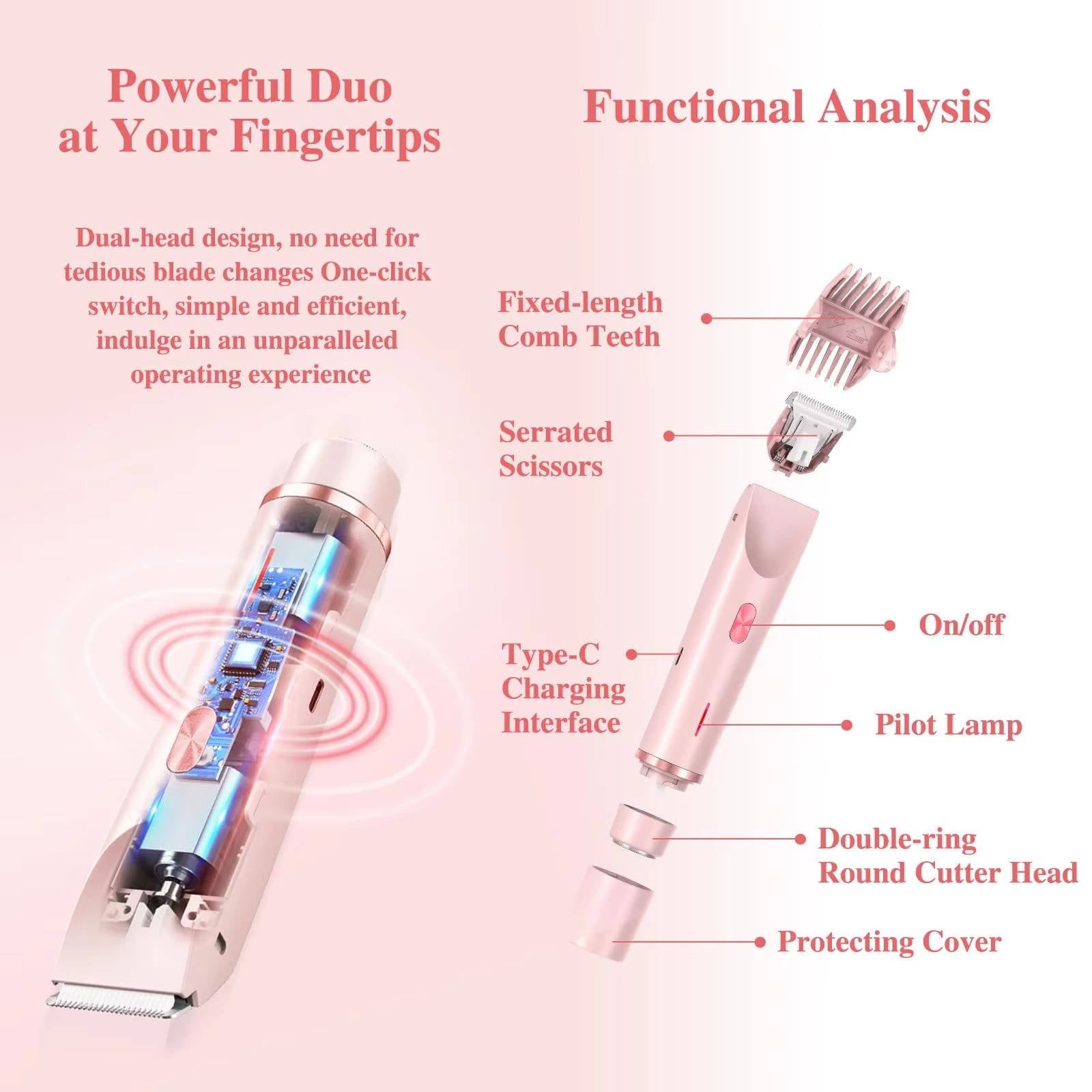 Painless Bikini Hair Trimmer