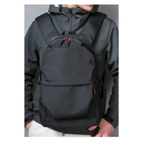 Minimalist Black Backpack