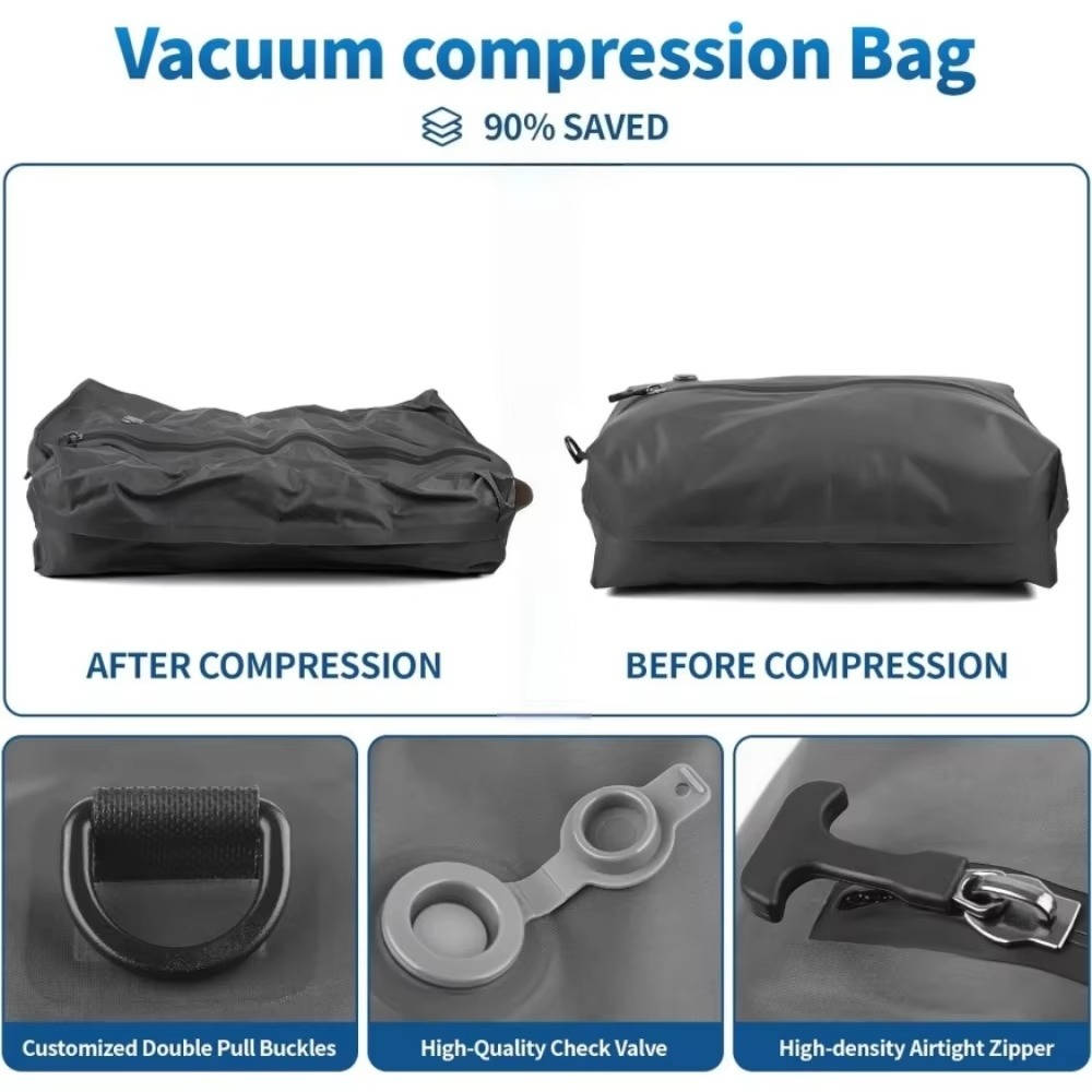 Travel Vacuum Pump And Two Bags