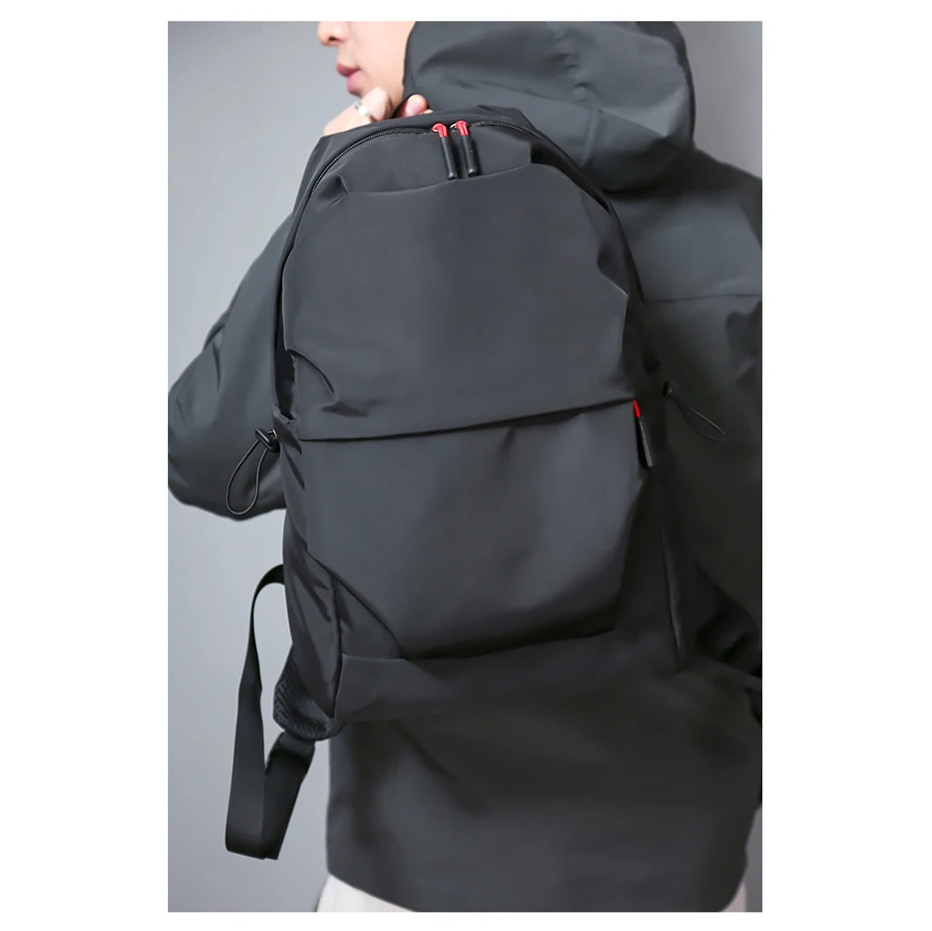 Minimalist Black Backpack