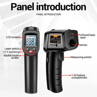Infrared Laser Thermometer All In One