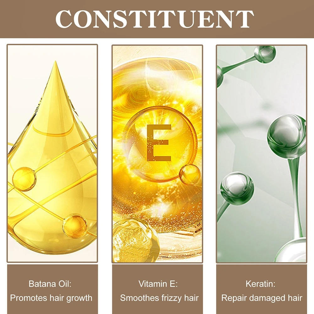 Natural Hair Growth Oil Serum Set