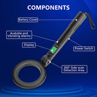 High-Sensitivity Handheld Metal Detector