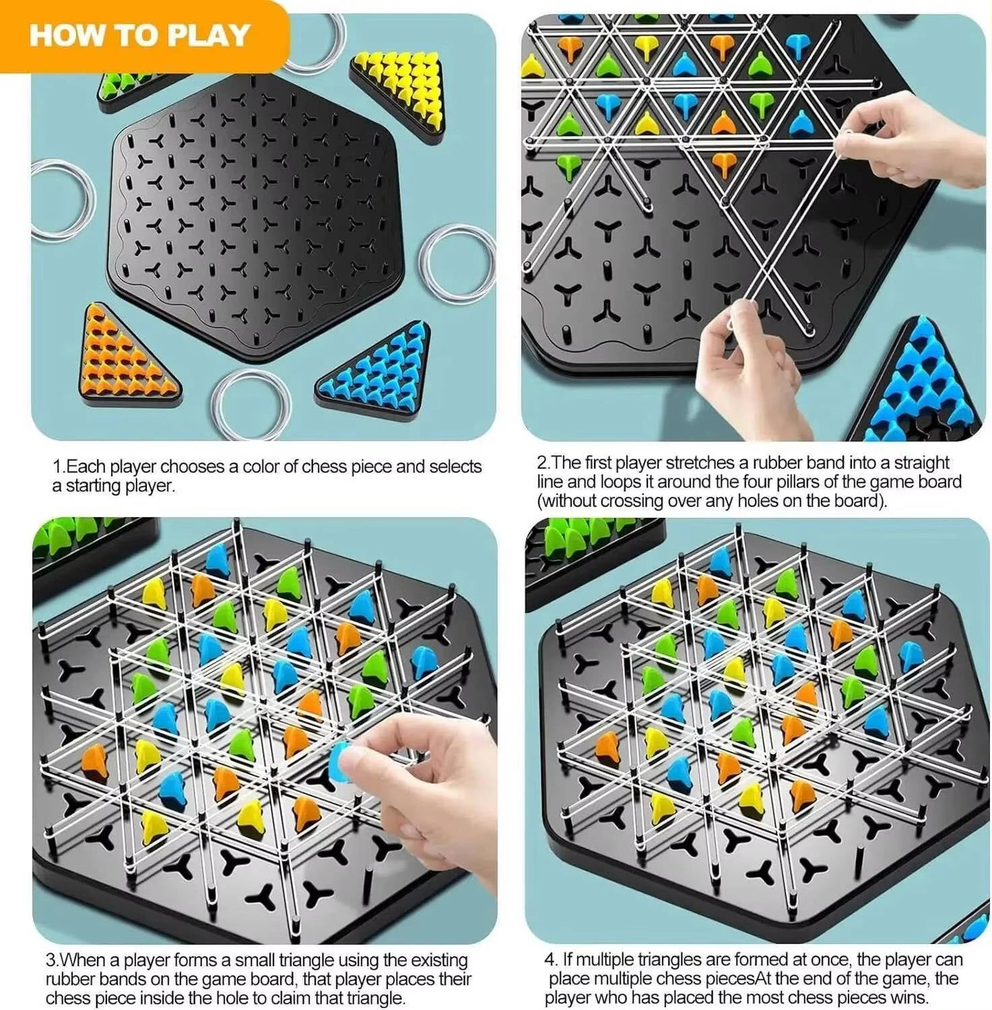 Strategy Board Game Educational Puzzle Game for Kids & Family