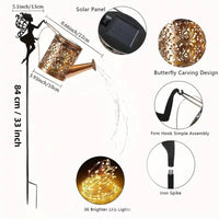 Outdoor Light Decorations Hanging Fairy Lamp