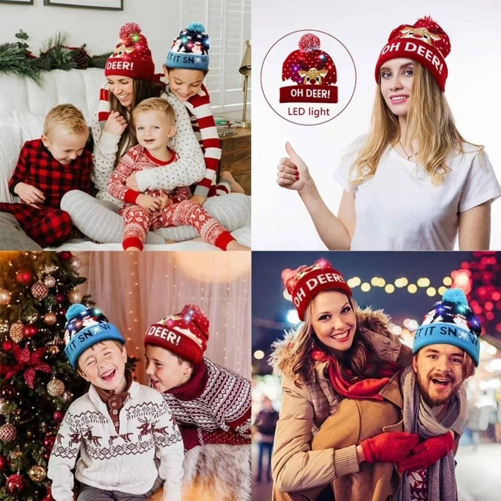 Light Up Christmas Hat