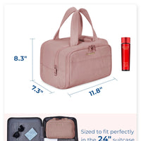 Large-Capacity Travel Toiletry Bag