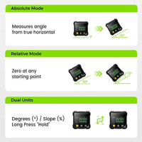 Digital Angle Finder with Laser Level