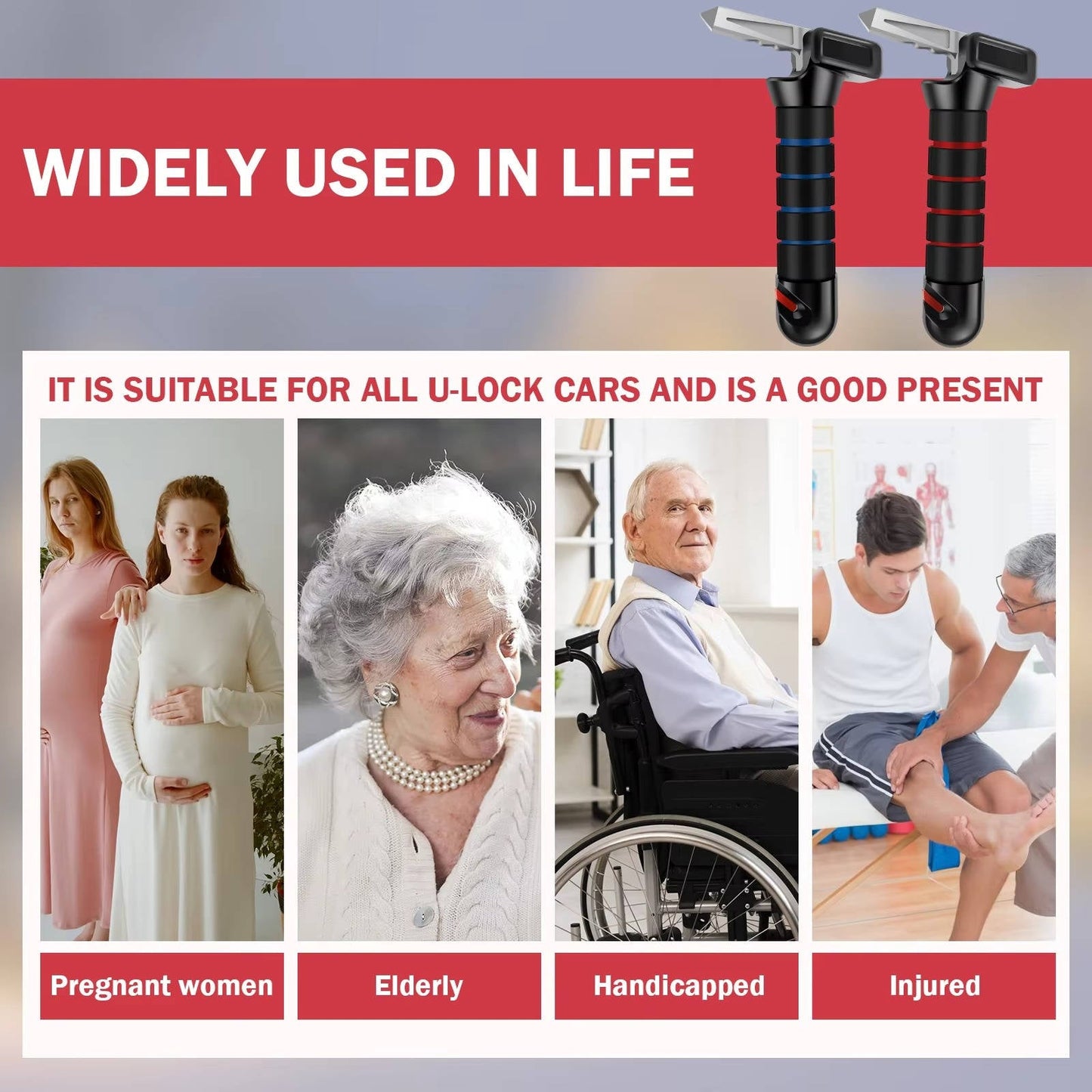 Car Assist Handle for Elderly- 2 Pack
