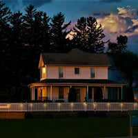 Fence Light Stair Lights Outdoor - Motion Sensor