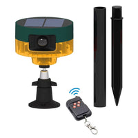 360 Degree Solar Repeller For Pigeon Bird Wild Boar Rabbit Deer
