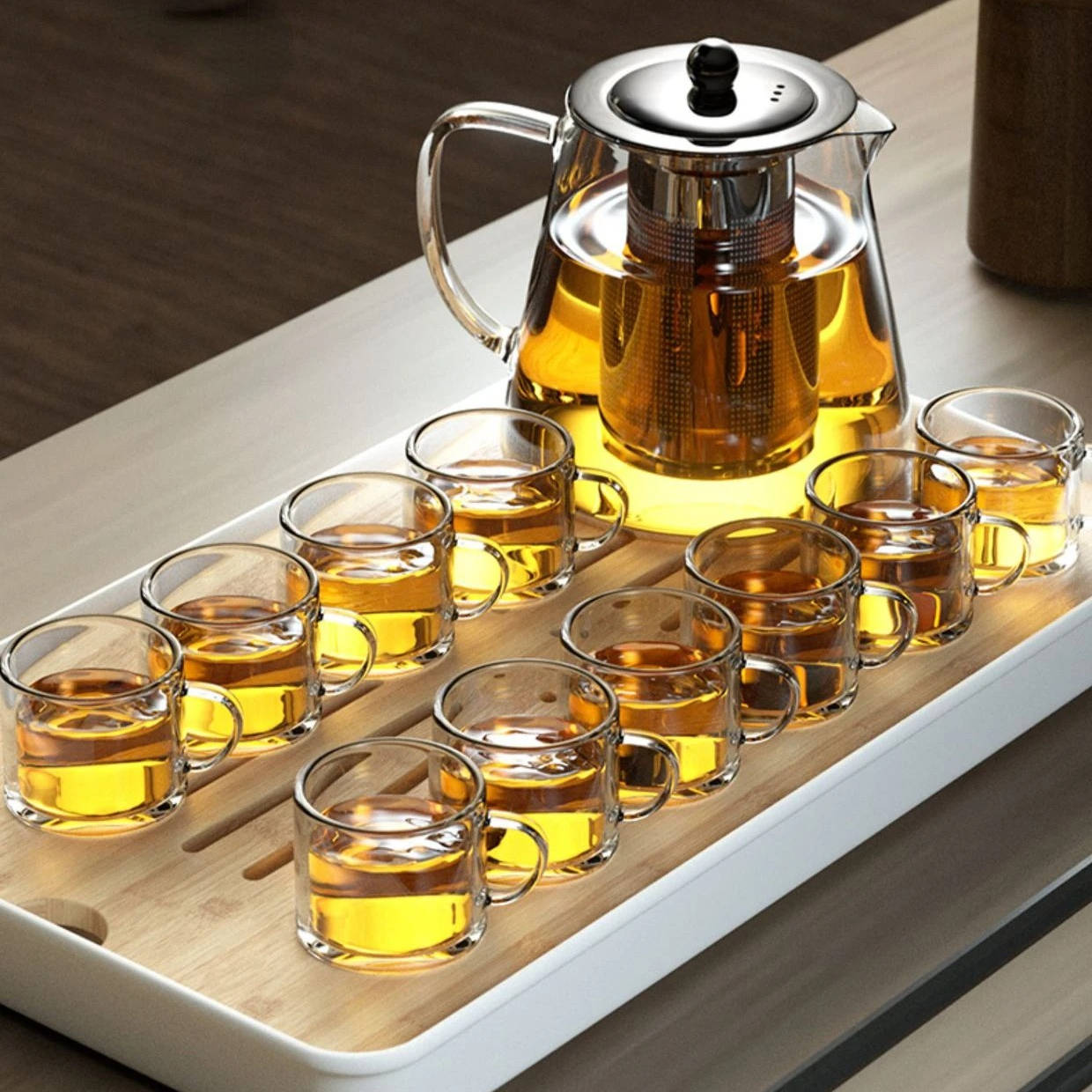Heat Resistant Glass Teapot