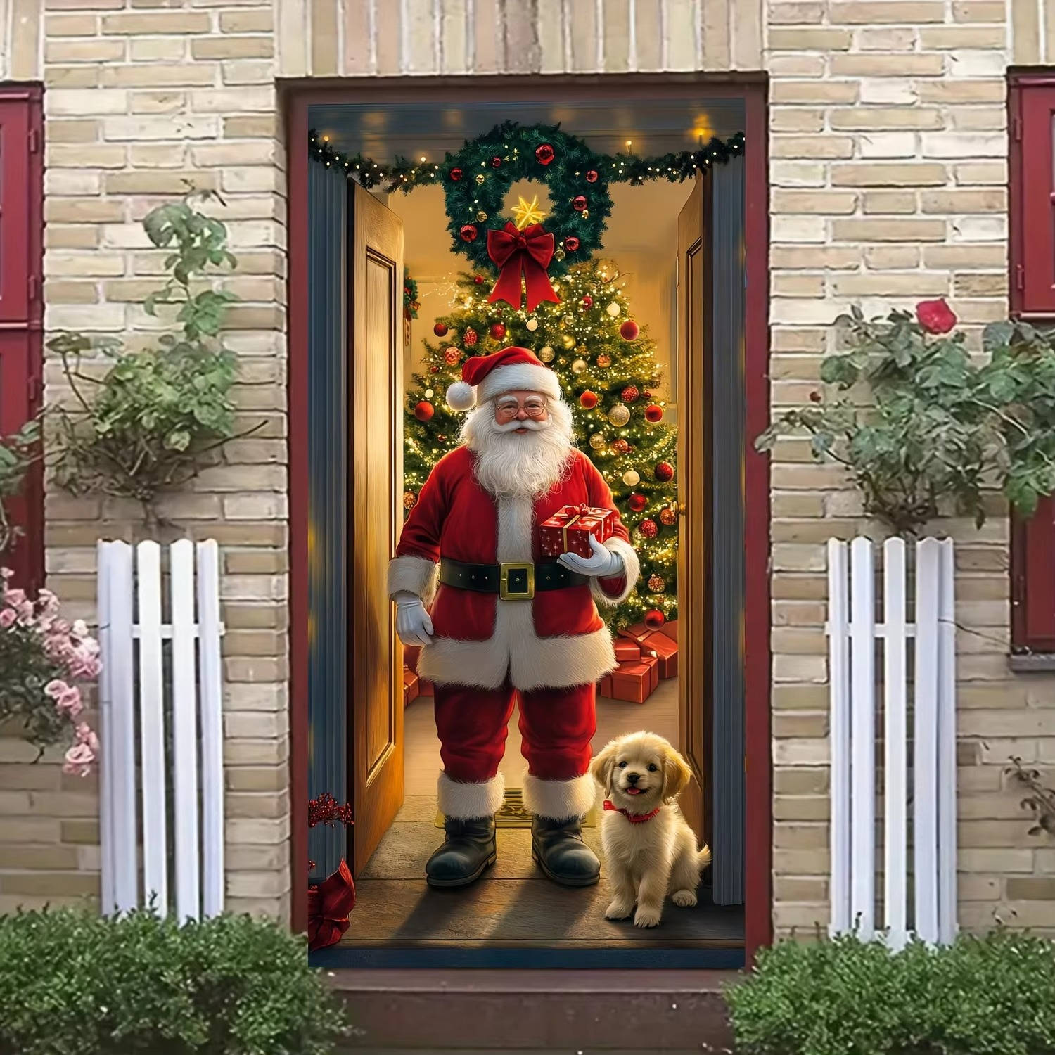 Christmas Front Door Decoration
