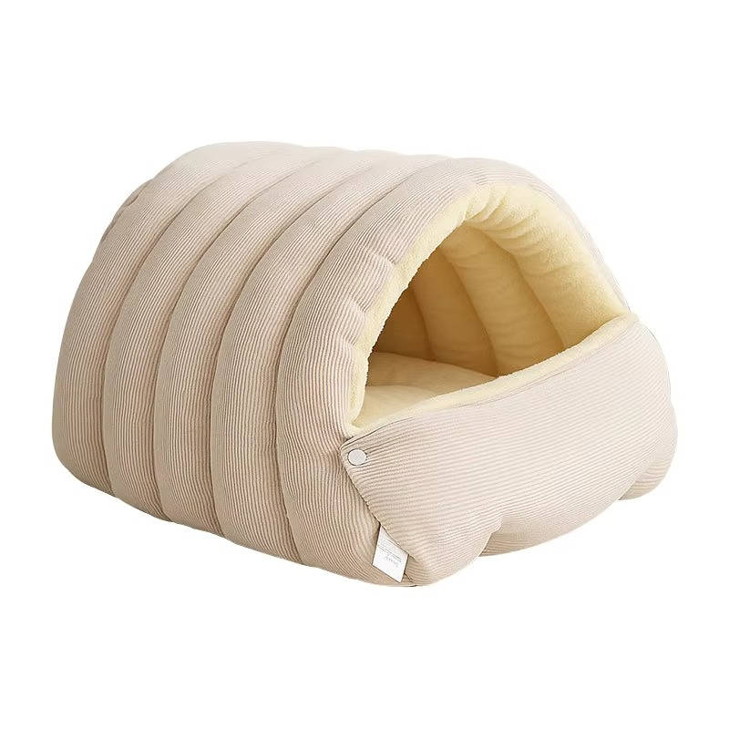 Removable and Washable Winter Closed off Cat Bed