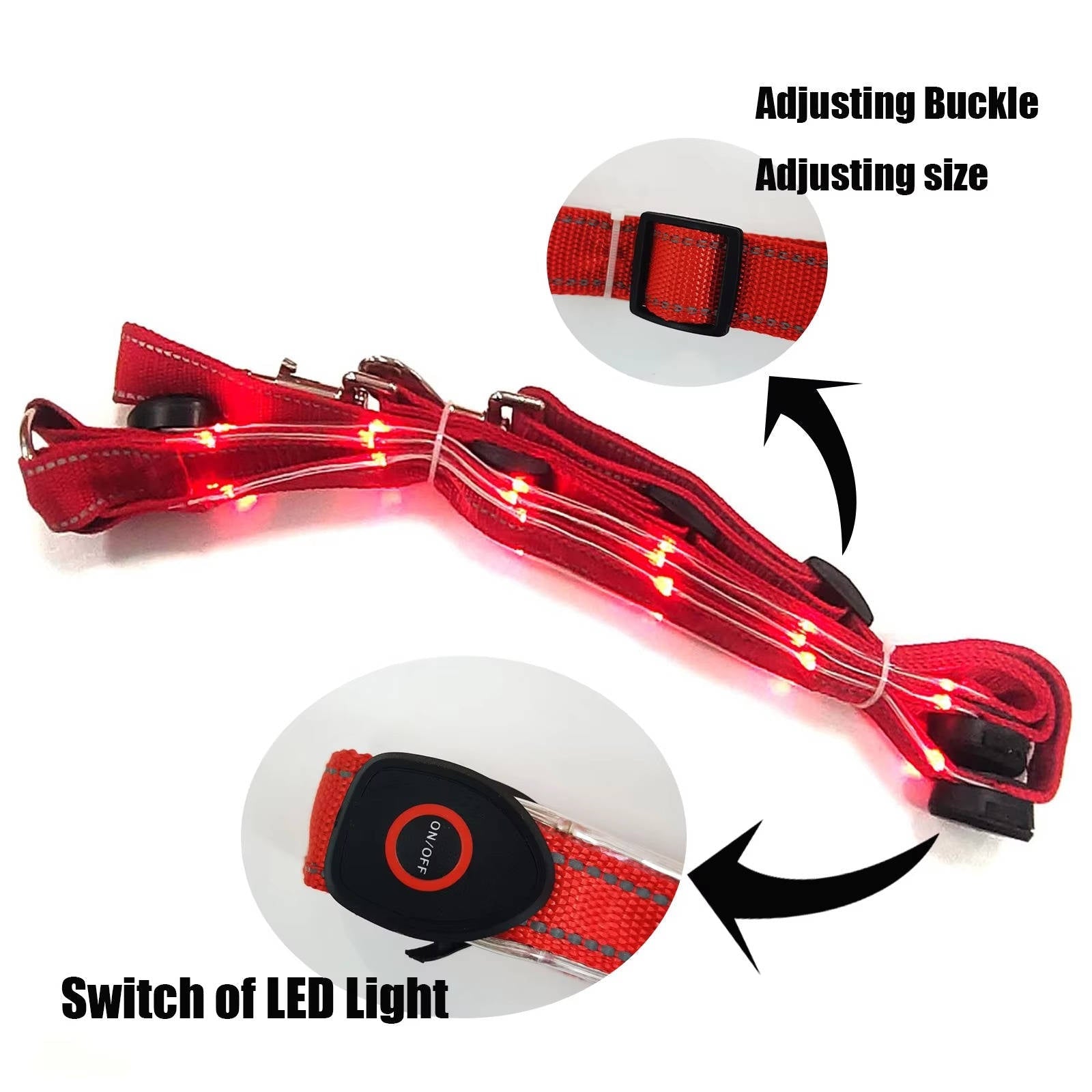 LED Breast Collar Horse