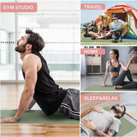 Foldable yoga mat