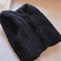 Kids Lamb Wool Winter Waist Coat