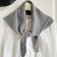 Korean Style Knitted Scarf for Winter Women