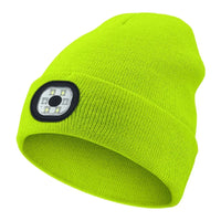 Rechargeable LED Beanie Hat for Winter