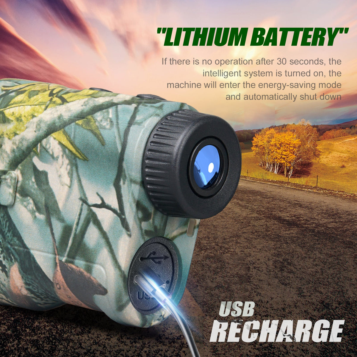 1000 Yard Hunting Laser Rangefinder