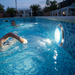 15W LED Stainless Steel Wall-Mounted Pool Light Landscape Underwater Light