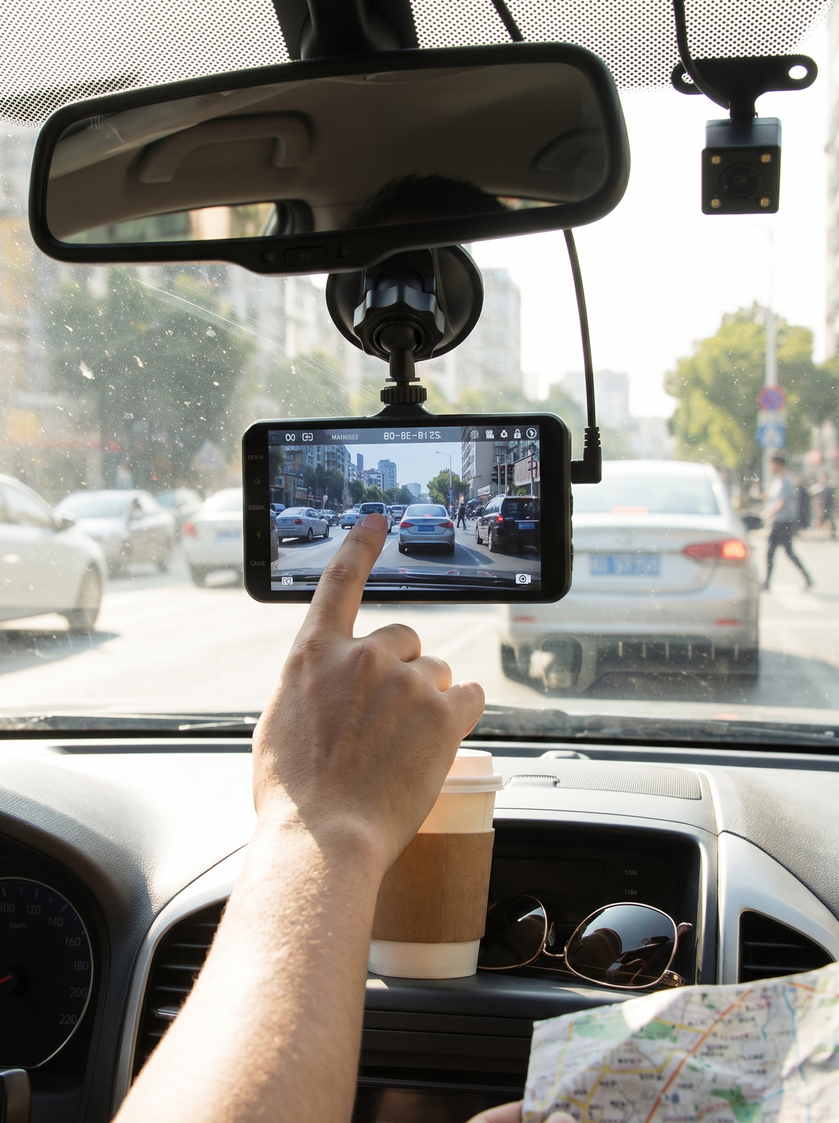 1080p Full HD Dash Cam, Every Drive On Record
