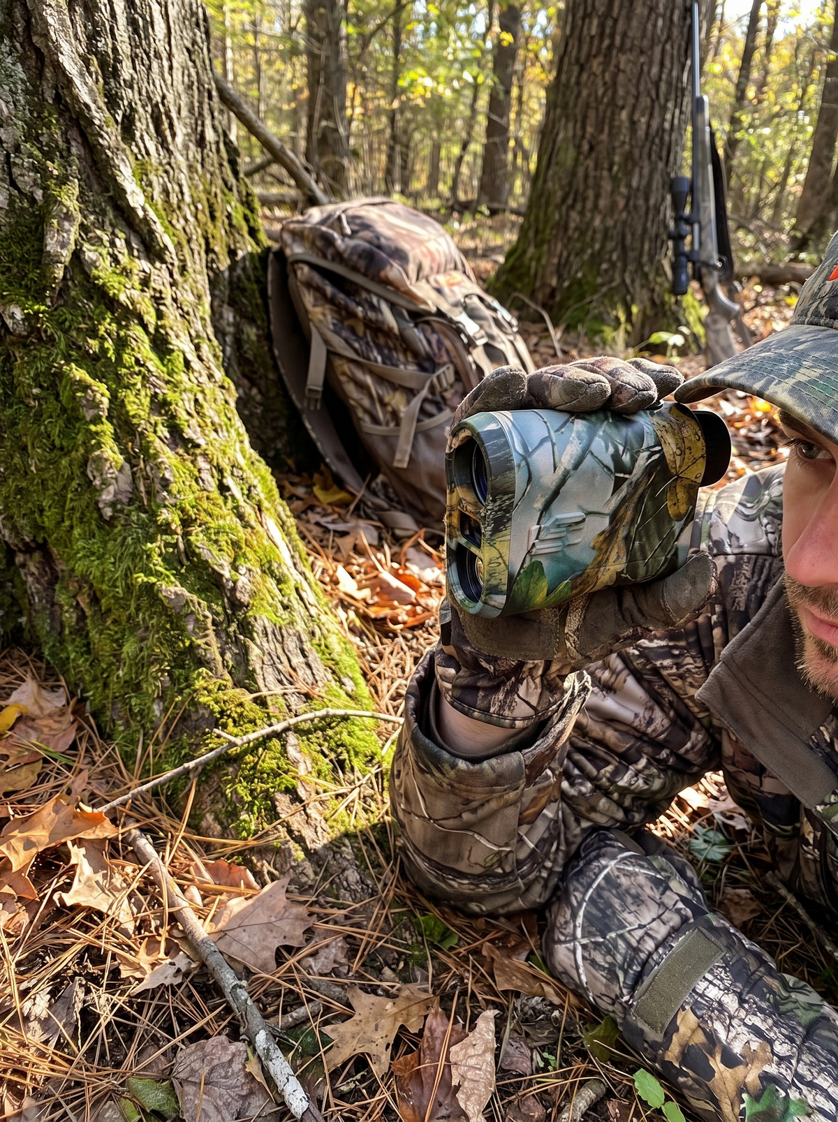 1000 Yard Hunting Laser Rangefinder, Pocket Sized For Field Days