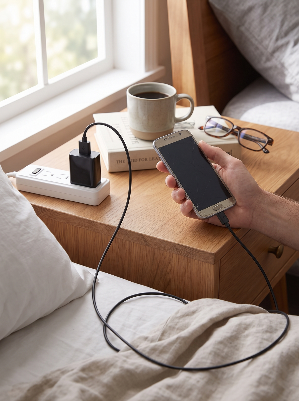 10ft Micro USB Charging Cable, Charge From Across The Room