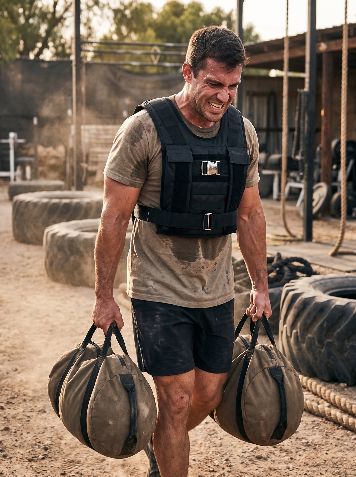 Adjustable Weighted Vest, Up to 110lb, Load Up To 110lb