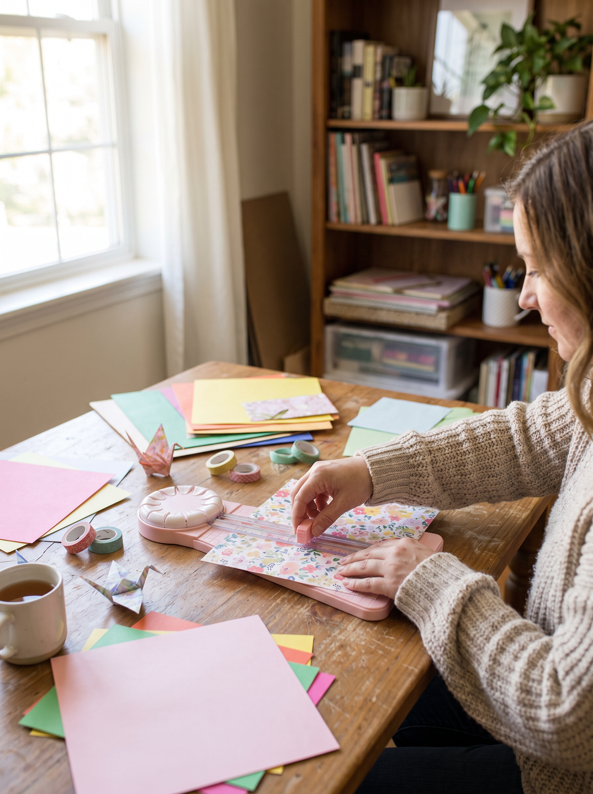 12-in-1 Paper Trimmer and Cutter, Craft Nights Made Simple