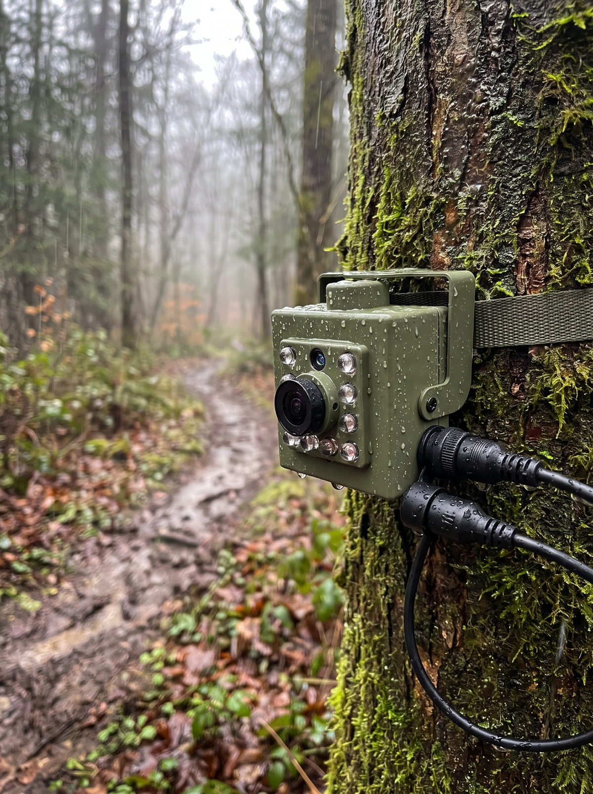 Weatherproof 1080p Wildlife Camera, Built For Bad Weather