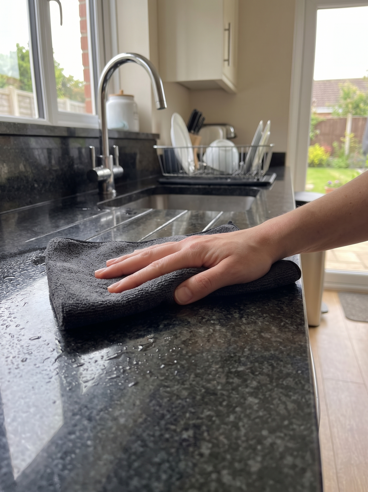 Microfiber Cleaning Cloths, 10 Pack, Streak Free On Every Surface