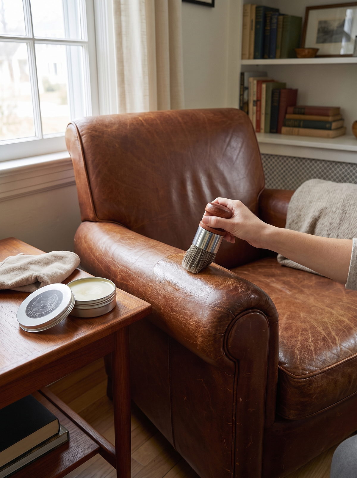 Leather Furniture Salve Set, 120ml, Made For Daily Life