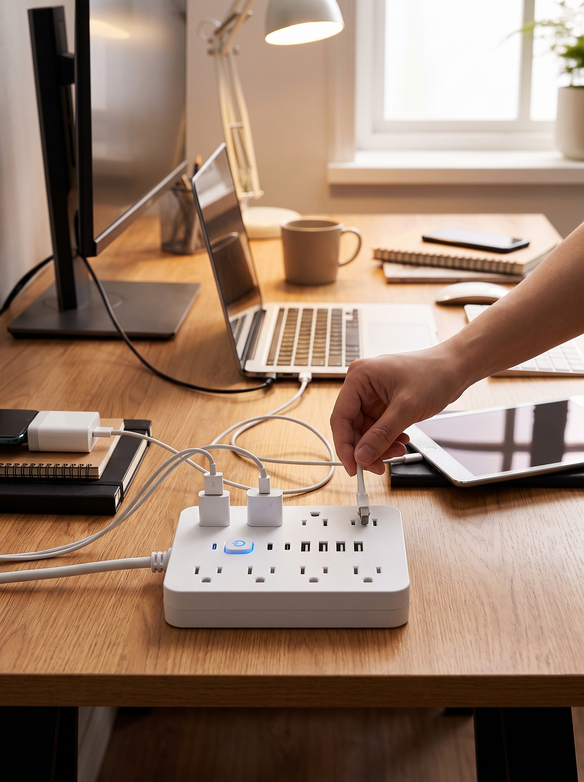 14-in-1 Surge Protected Power Strip, One Strip, Every Device