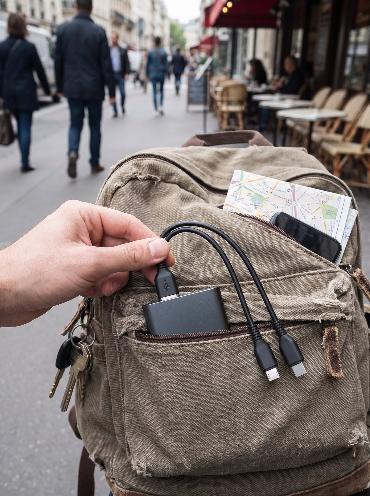 2-in-1 Multi Port Charging Cable, Fits Every Pocket