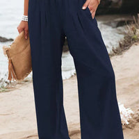 Cotton and Linen Pants