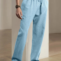 Baggy Linen Pants For Men