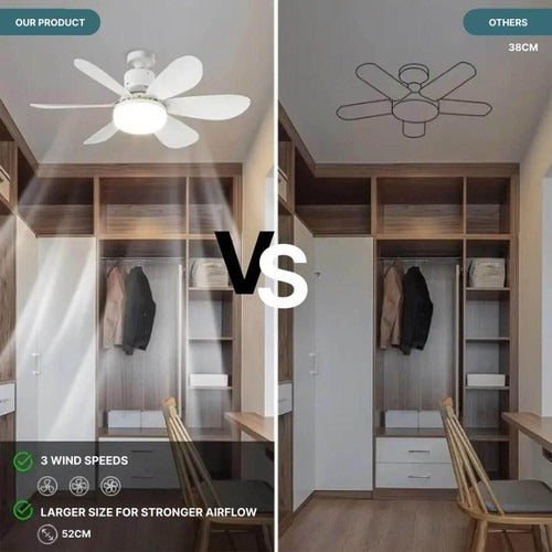 Ceiling-mounted fan