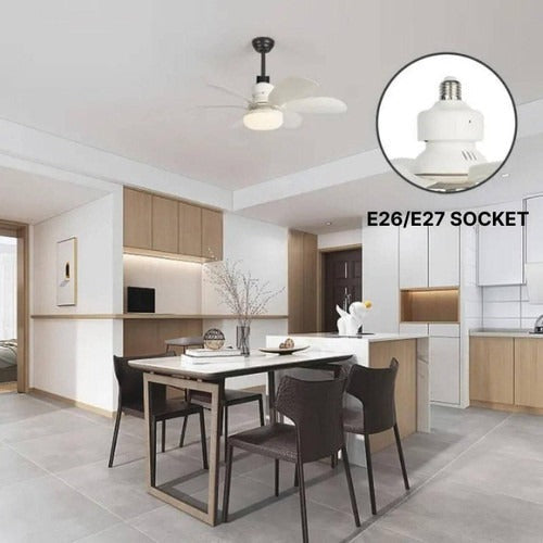 Ceiling-mounted fan