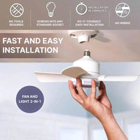 Ceiling-mounted fan