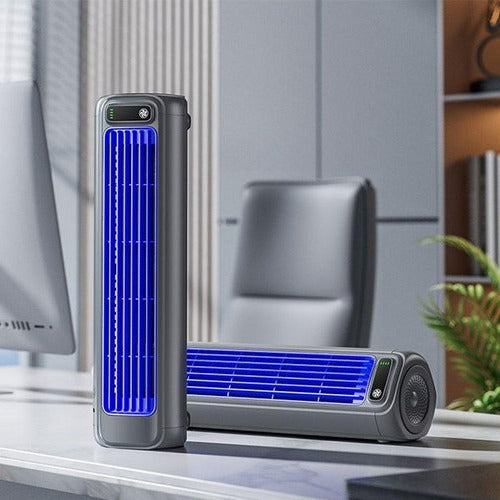 Portable tabletop fan