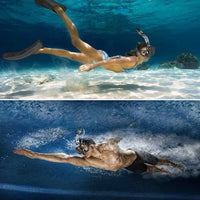 Snorkeling Mask with Dry Top System