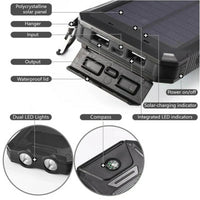 Solar Charger Waterproof Power Bank
