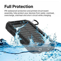 Solar Charger Waterproof Power Bank
