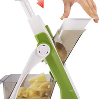 5-in-1 Vegetable Slicer with Collecting Tray