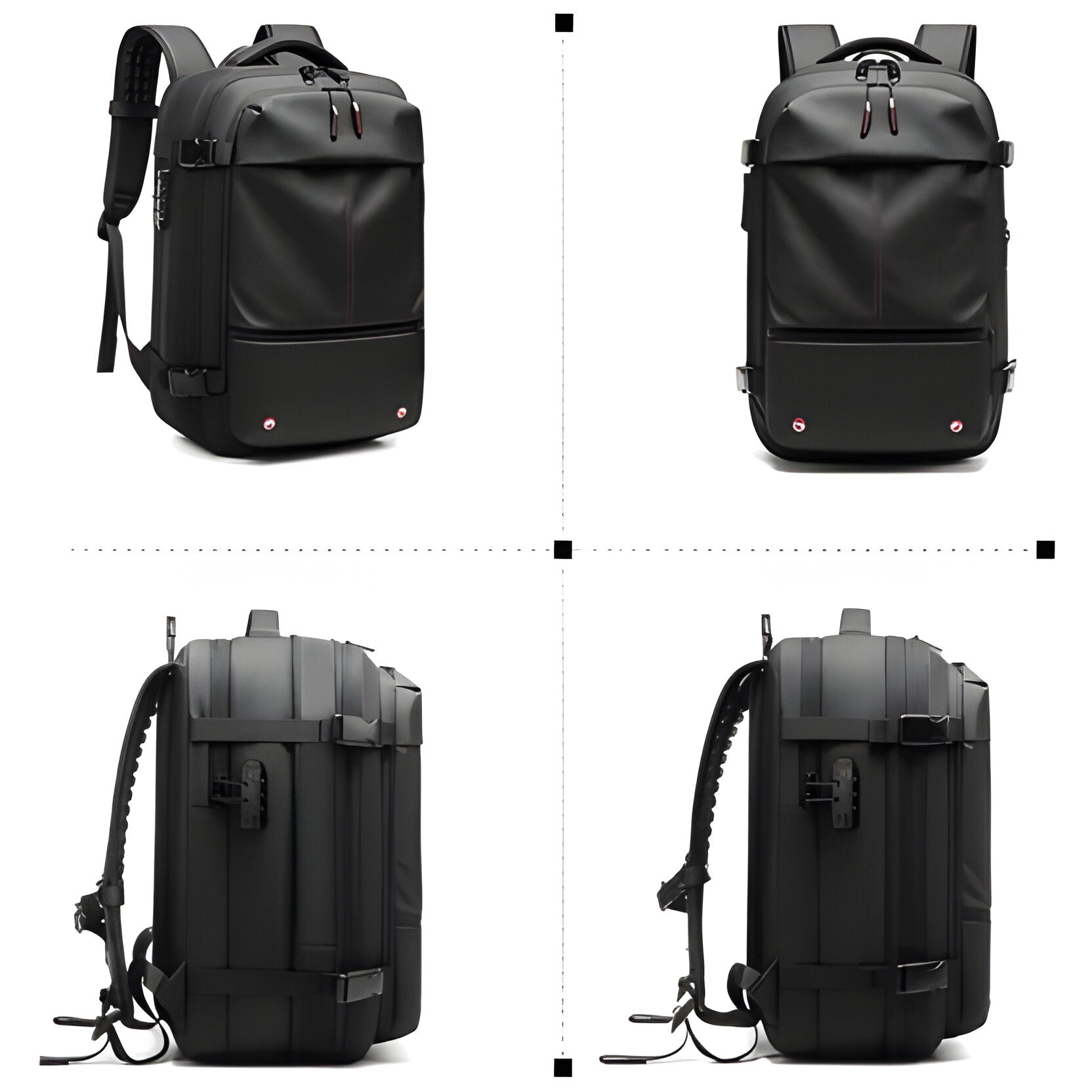 Structured Rucksack with Internal Compression System