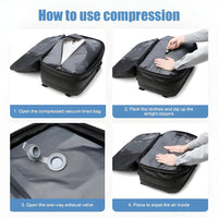 Structured Rucksack with Internal Compression System