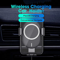 Auto Clamping Wireless Car Charger